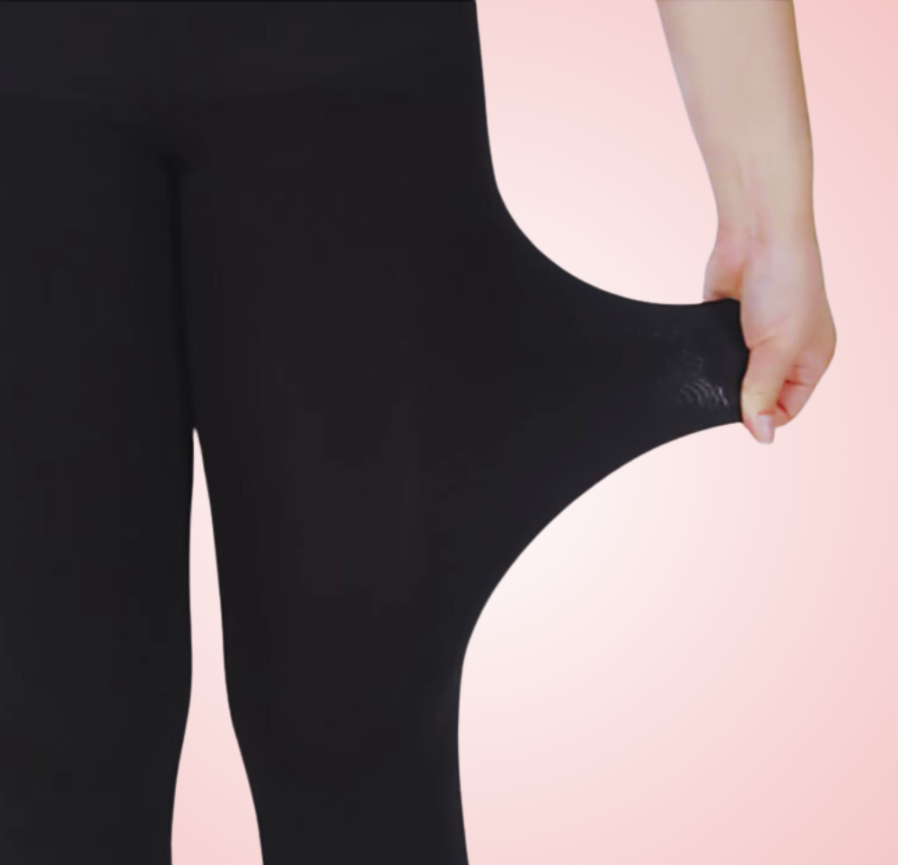 Comfortable High Waist Compression Pregnancy Leggings for Belly Support